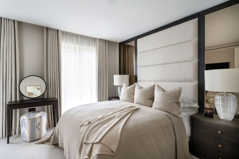 April Hamilton Interiors Sorrento Tortora bedroom carpet