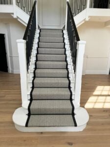 Elevating Elegance: A Stunning Staircase Transformation with Medina Fossil