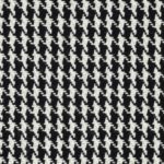 Houndstooth: Black - 100% Wool Carpet