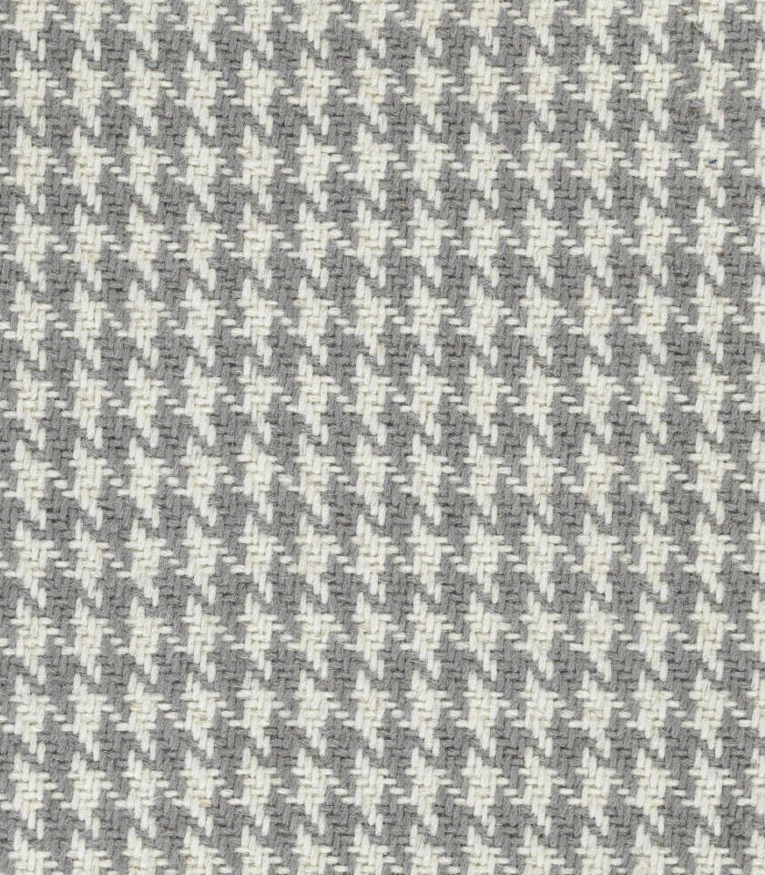GreyHoundstooth: Grey - 100% Wool Carpet